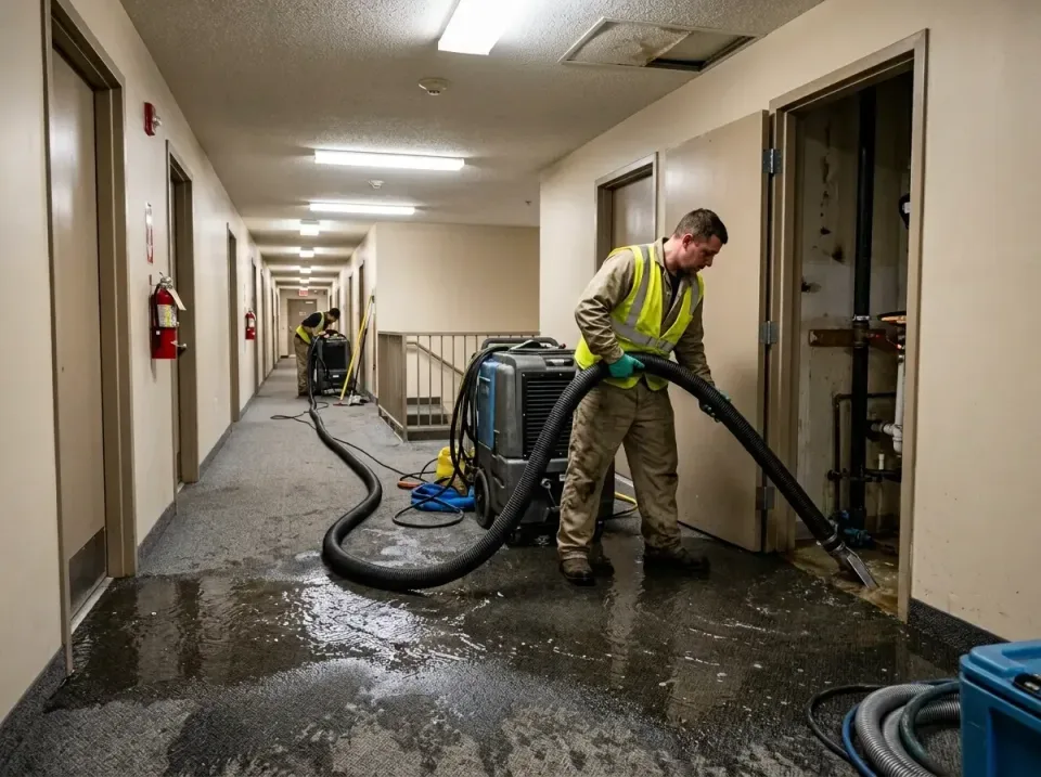 multi-unit-apartment-hallway-f-005 — frequently asked questions, Emergency Burst Pipe Water Extraction & Removal in Eminence…